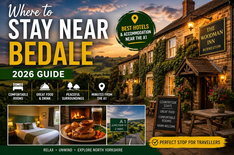 where to stay near bedale countryside inn near A1