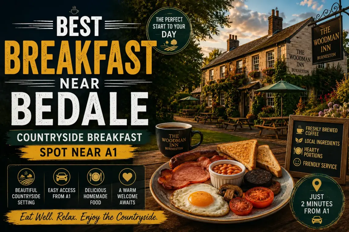 Best breakfast near Bedale countryside breakfast spot near A1