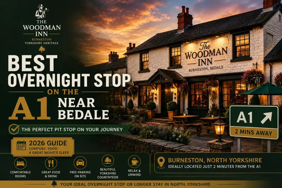 Best overnight stop on the A1 near Bedale North Yorkshire