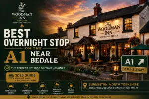 Best overnight stop on the A1 near Bedale North Yorkshire