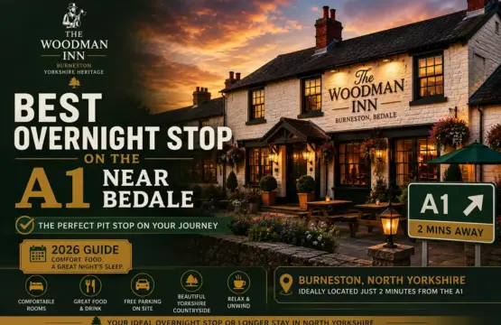 Best overnight stop on the A1 near Bedale North Yorkshire