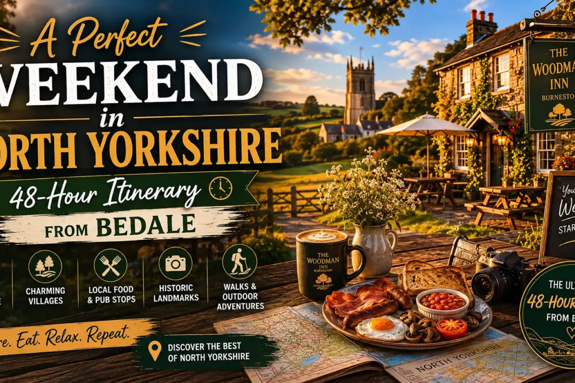 Weekend in North Yorkshire itinerary from Bedale