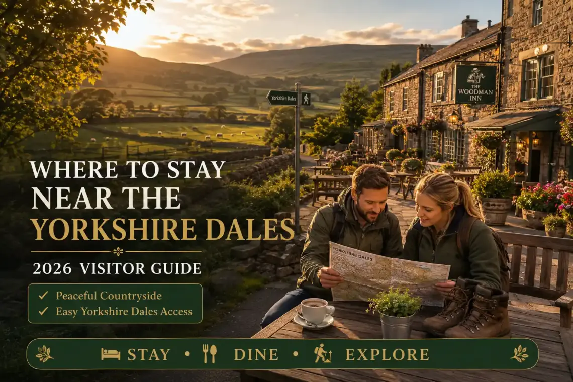 Where to stay near the Yorkshire Dales – countryside accommodation at The Woodman Inn near Bedale