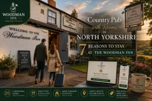 Country pub with rooms North Yorkshire at The Woodman Inn