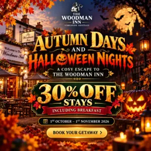 Autumn Days, Halloween Nights at The Woodman Inn
