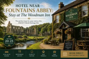 Hotel near Fountains Abbey – The Woodman Inn, Burneston